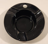 Vintage Akro Agate Black Stone Cigarette Ashtray