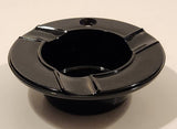 Vintage Akro Agate Black Stone Cigarette Ashtray