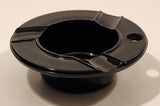 Vintage Akro Agate Black Stone Cigarette Ashtray