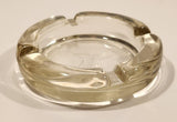 Vintage Hilton Hotels Clear Glass Cigarette Ashtray