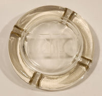 Vintage Hilton Hotels Clear Glass Cigarette Ashtray