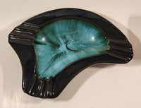 Vintage BMP Blue Mountain Pottery Drip Glaze Ashtray Dish