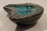 Vintage BMP Blue Mountain Pottery Drip Glaze Ashtray Dish
