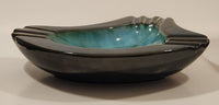 Vintage BMP Blue Mountain Pottery Drip Glaze Ashtray Dish