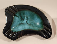 Vintage BMP Blue Mountain Pottery Drip Glaze Ashtray Dish