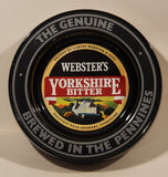 Vintage Praesidium Fountain Head Brewery Yorkshire Webster's Yorkshire Bitter Beer Black Melamine Plastic Ashtray Made in England