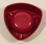 Vintage Webel Tuborg Beer Melamine Red Plastic Ashtray Made in Italy