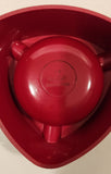 Vintage Webel Tuborg Beer Melamine Red Plastic Ashtray Made in Italy