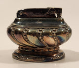 Vintage 1952 Ronson Crown Art Deco Chrome Table Top Lighter