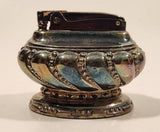 Vintage 1952 Ronson Crown Art Deco Chrome Table Top Lighter