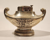 Vintage Genie Oil Lamp Shaped Chrome Table Top Lighter Made in Occupied Japan