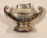 Vintage Genie Oil Lamp Shaped Chrome Table Top Lighter Made in Occupied Japan