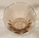 Antique 1930s Anchor Hocking Pineapple Shaped Pink Depression Glass Vase