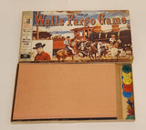 Vintage 1959 Milton Bradley Wells Fargo Game Board Game In Box Incomplete