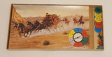 Vintage 1959 Milton Bradley Wells Fargo Game Board Game In Box Incomplete