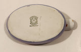 Vintage Noritake Blue and Peach Lustreware Porcelain Cigarette Ashtray Made Japan