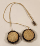 Vintage Alaskan Eskimo Fur Hand Made Yo Yo Toy