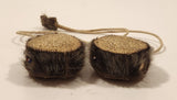 Vintage Alaskan Eskimo Fur Hand Made Yo Yo Toy