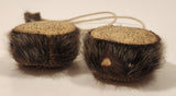 Vintage Alaskan Eskimo Fur Hand Made Yo Yo Toy