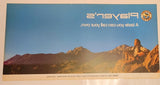 Rare Vintage Player's A taste you can call your own. Cigarettes 20" x 39 1/2" Thin Plastic Bus Interior Advertising Banner Sign