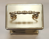 Vintage Hermle Quartz 5" Tall Brass Carriage Clock Made in Germany