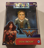 2017 WBEI DC Comics Die Cast Metals M295 Wonder Woman Steve Tevor 4" Tall Toy Figure New in Box