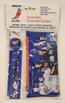 Calego International NHLPA Hockey School Kit Gretzky, Roy, Lemieux, Clark, Messier, Hull Pencil Ruler Sharpener Eraser New in Package