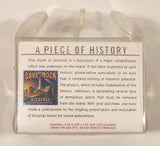 Alcatraz Preservation Project Save The Rock Piece of Concrete Souvenir