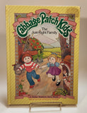 1984 Cabbage Patch Kids The Just-Right Family Hard Cover Book