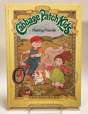 1984 Cabbage Patch Kids Making Friends Hard Cover Book
