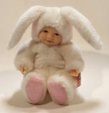 Anne Geddes Baby Bunnies 5 1/2" Tall Stuffed Toy Doll