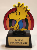 Vintage Aviva United Syndicate Features Woodstock Rainbow Have A Beautiful Day 4 1/2" Tall Plastic Trophy
