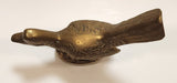 Vintage Roadrunner Bird with Tail Up 6" Brass Metal Figurine