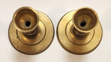Vintage Brass Candle Stick Holders Set of 2