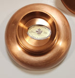 Vintage Fantasy Copperware Ltd. Solid Copper Lidded Bowl Made in Canada