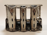 Vintage McGill M.P. Co. Paragon 3 Slot Tube Coin Changer Dispenser Collectible Marengo, Illinois
