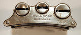 Vintage McGill M.P. Co. Paragon 3 Slot Tube Coin Changer Dispenser Collectible Marengo, Illinois