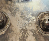 Vintage 1921-1947 E & J Leek EPNS Small Silverplated Tray with Handle Made in England