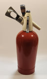 Vintage BOC Sparklets Red Seltzer Soda Syphon Made in England