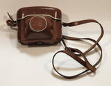Vintage Braun Nuremburg Paxette Electromatic 40mm Rangefinder Film Camera in Brown Leather Case