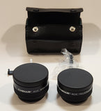 Chinar Aux Telephoto Focus 6Ft/2M and Wide Angle Focus Lenses in Black Case