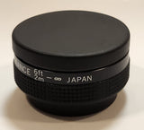 Chinar Aux Telephoto Focus 6Ft/2M and Wide Angle Focus Lenses in Black Case