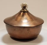 Vintage Patio Torch Copper Kerosene Oil Lamp