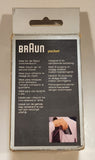 Braun Pocket Battery Shaver in Box