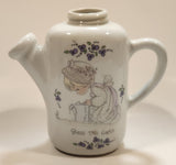 Rare 1989 Enesco Samuel J. Butcher Precious Moments Bless This Earth Porcelain Watering Can Ornament