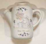 Rare 1989 Enesco Samuel J. Butcher Precious Moments Bless This Earth Porcelain Watering Can Ornament