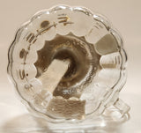 Vintage Lamplight Farms 11 1/2" Tall Glass Base Oil Lamp with Finger Loop Handle