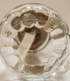 Vintage Lamplight Farms 11 1/2" Tall Glass Base Oil Lamp with Finger Loop Handle