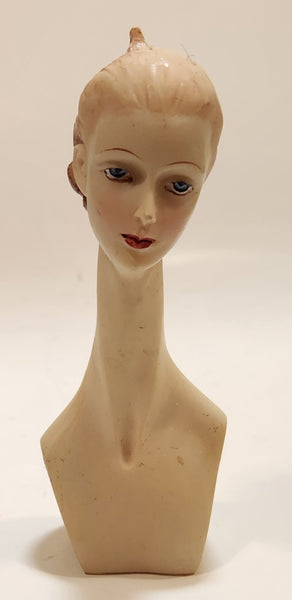 Woman with Long Neck 4 3/8" Tall Resin Ornament