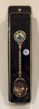 Dutch Delft Windmill Themed Porcelain Silver Plated Souvenir Collector's Spoon Made in Holland New in Package
